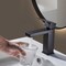 Chery Industrial Modern Bathroom Sink Faucet, W/ Complete Drain Black LB-3201B - alternate 3